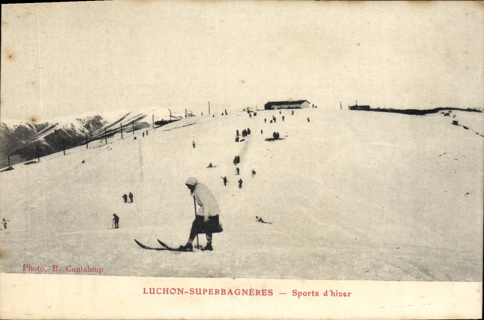 CPA Sports d'hiver Ski Luchon Superbagneres