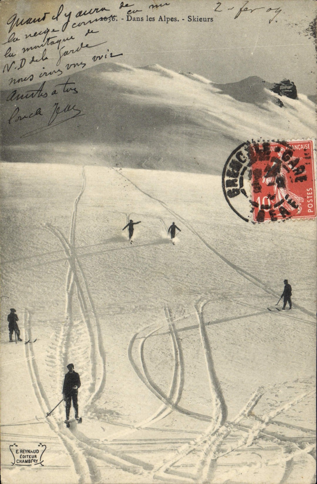 CPA Sports d'hiver Ski Skieurs