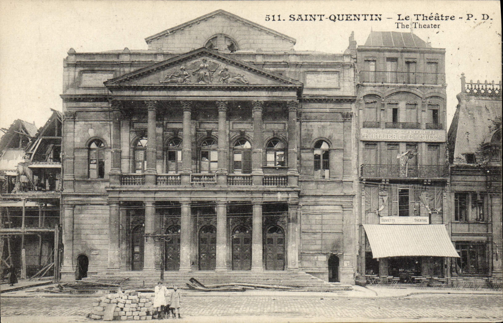 CPA Le theatre Saint-Quentin