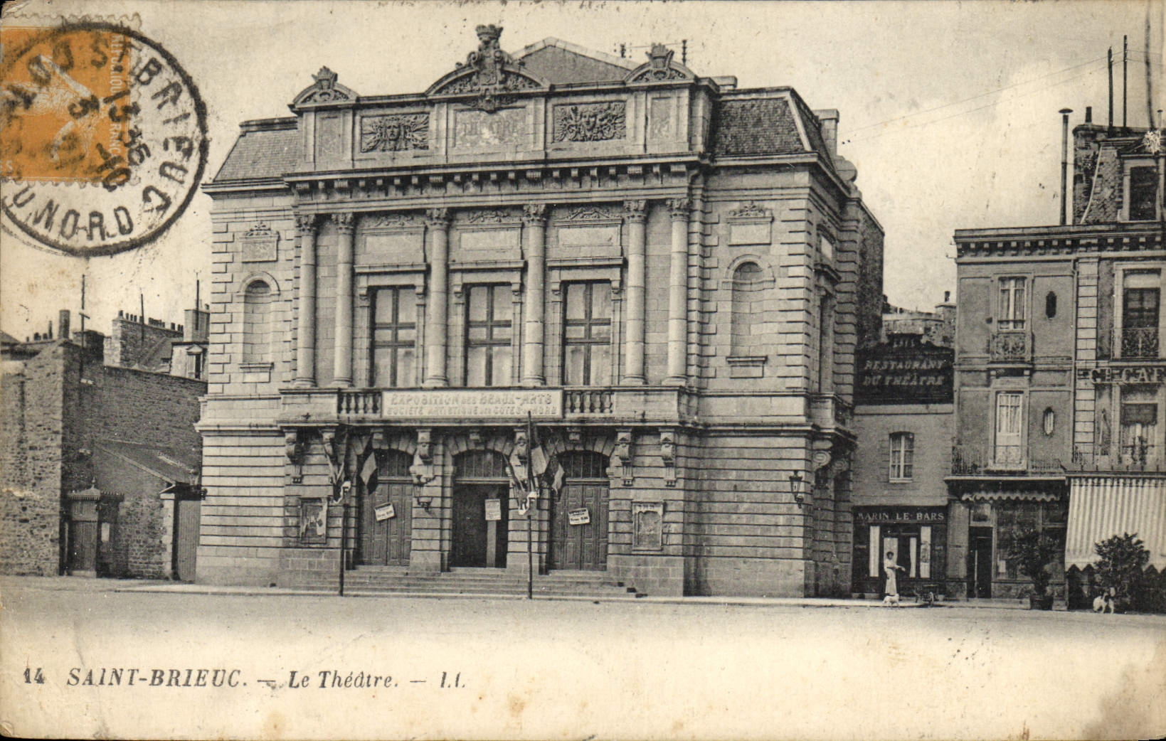 CPA Le theatre Saint-Brieuc
