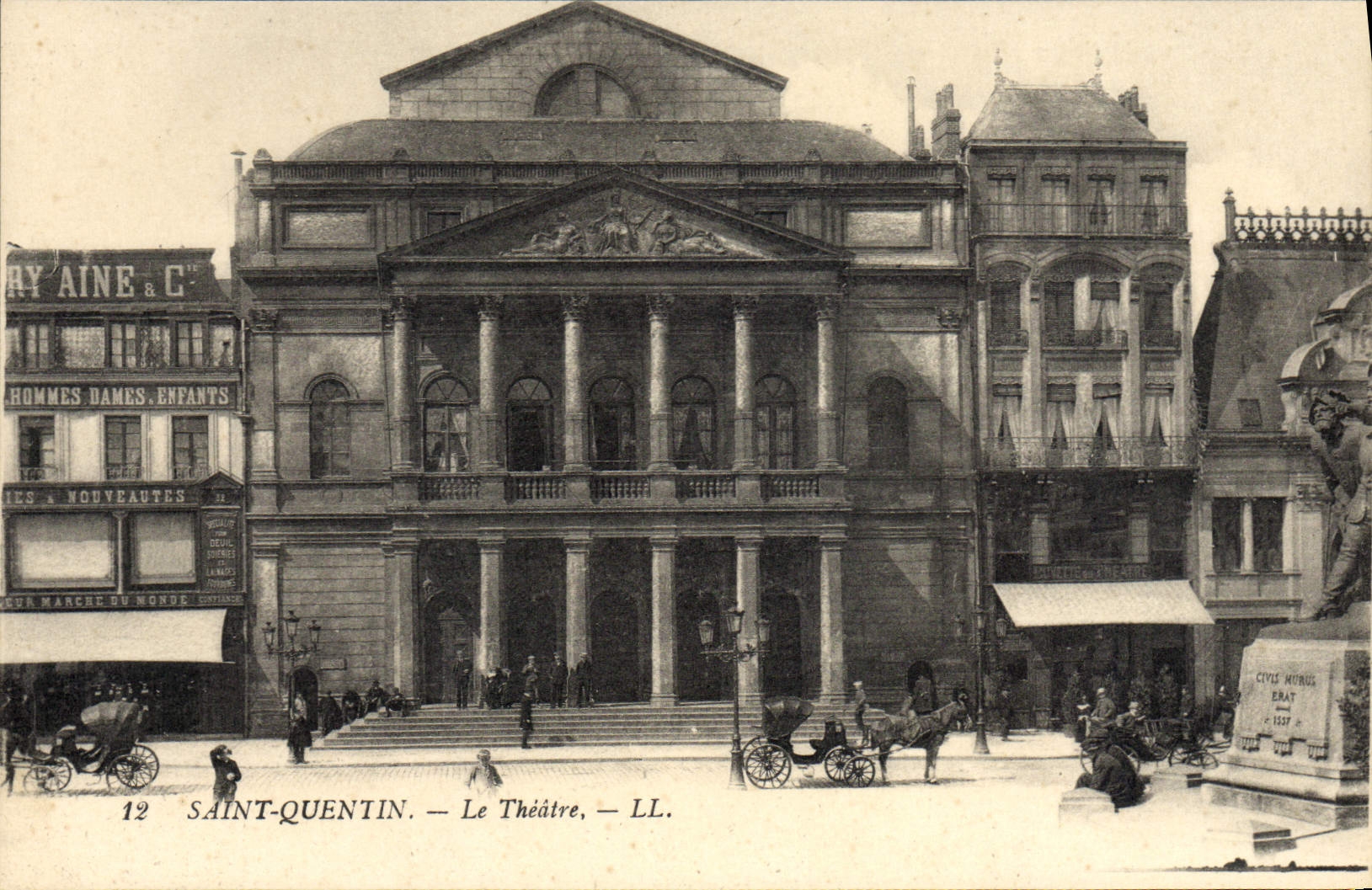 CPA Le theatre Saint-Quentin