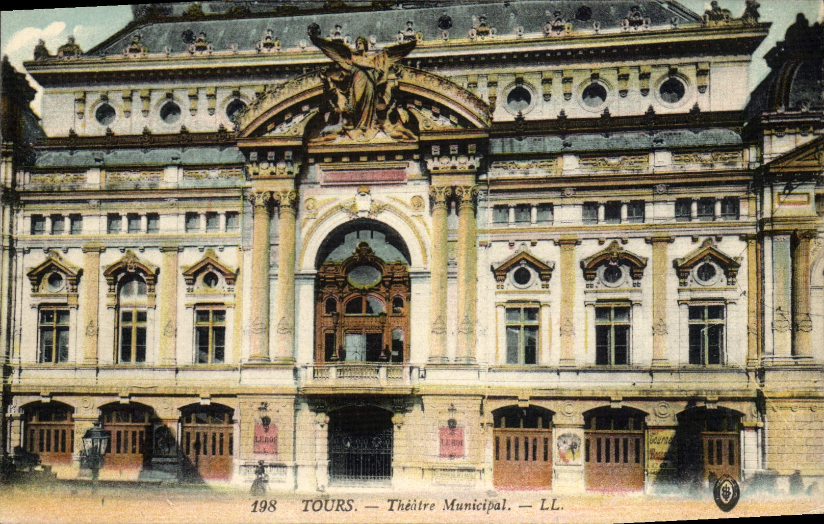 CPA Le theatre municipal Tours