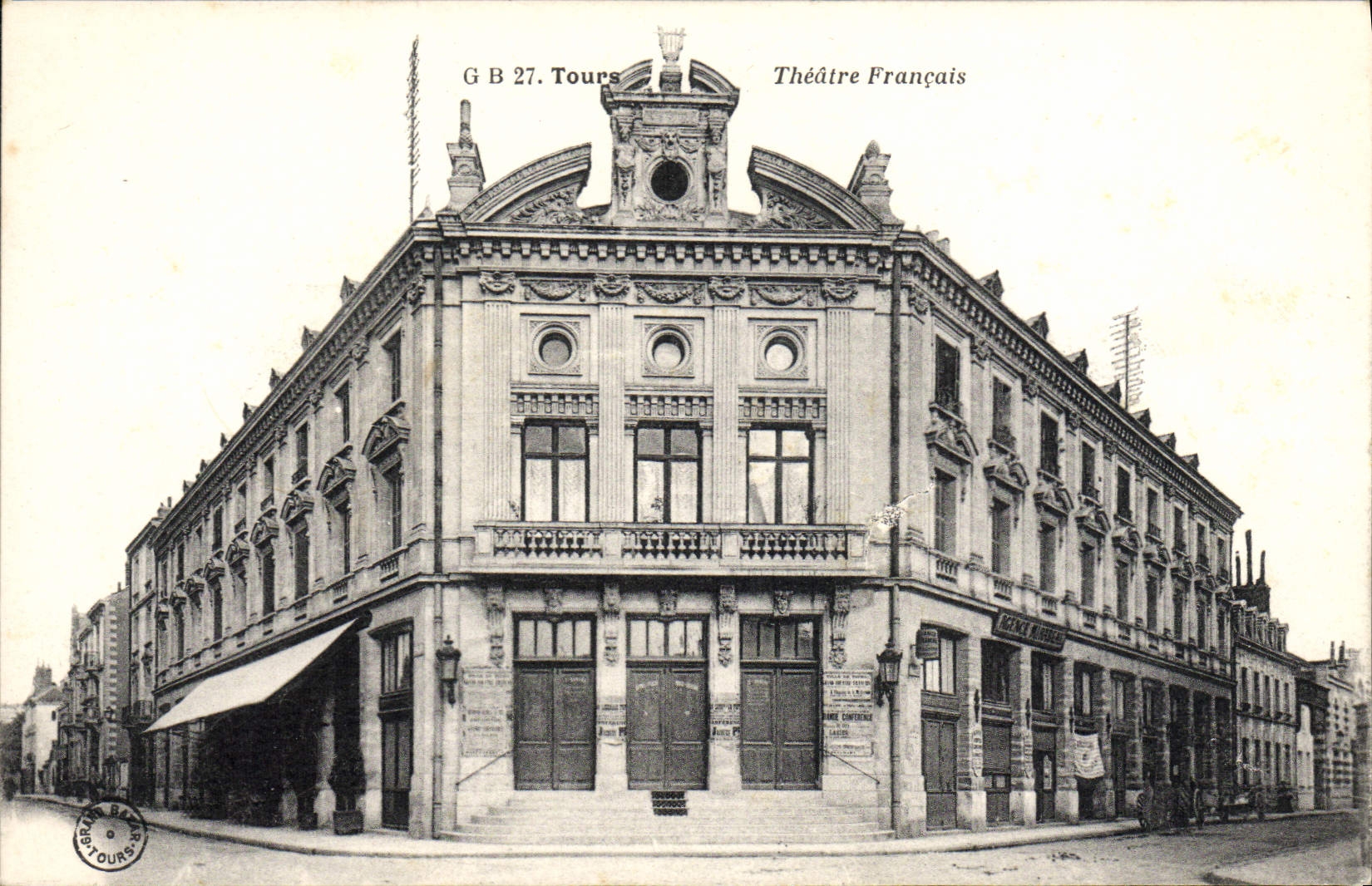 CPA Le theatre francais Tours