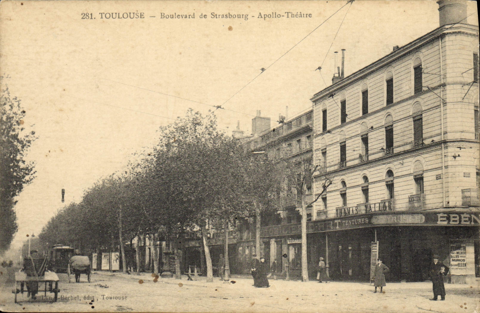 CPA Toulouse Boulevard de Strasbourg Apollo Theatre
