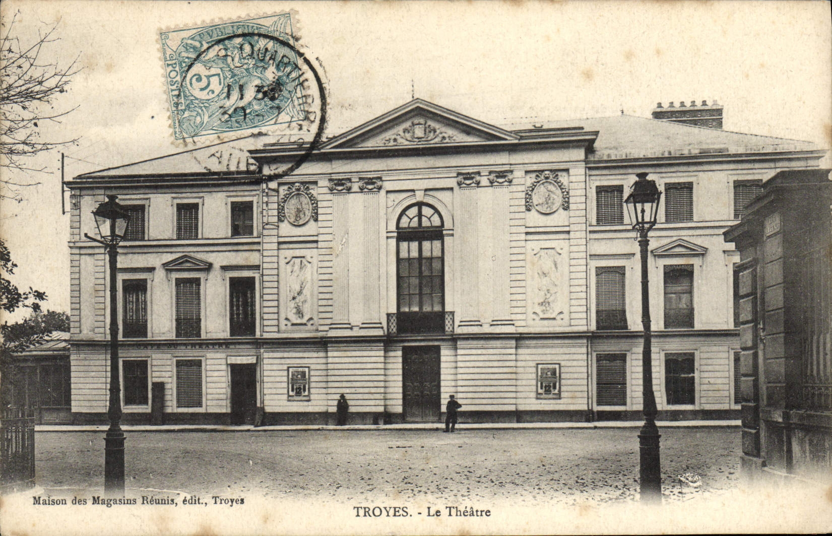 CPA Le theatre Troyes