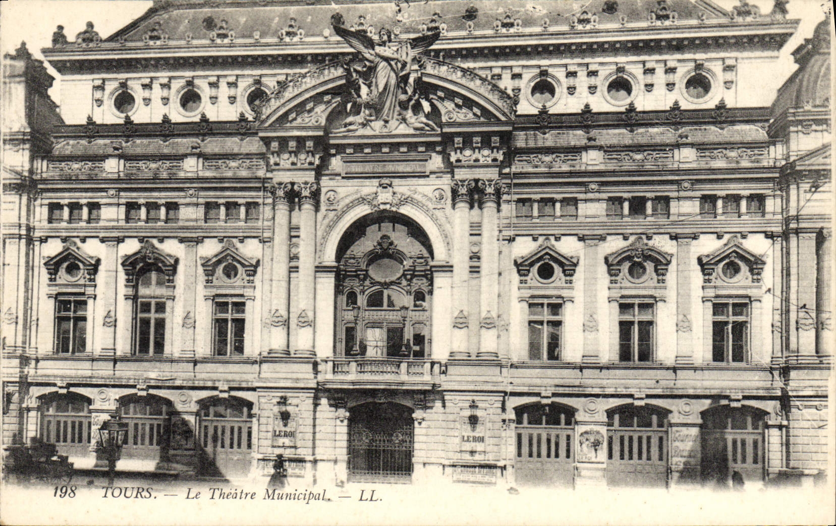 CPA Le theatre municipal Tours