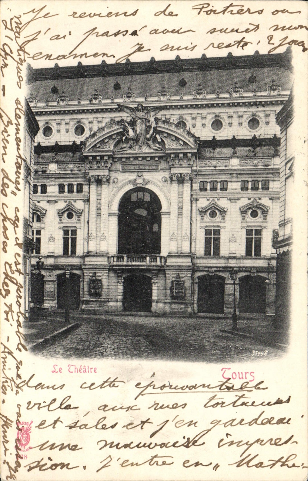 CPA Le theatre Tours