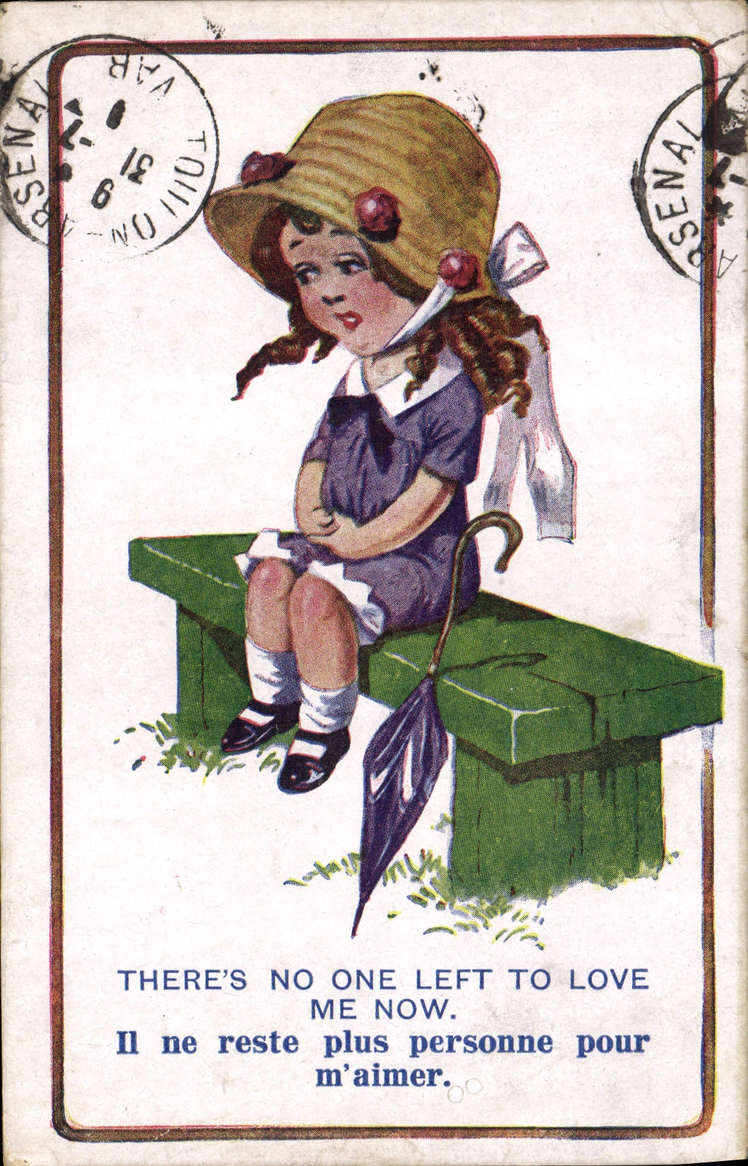 CPA Illustrateur Enfant