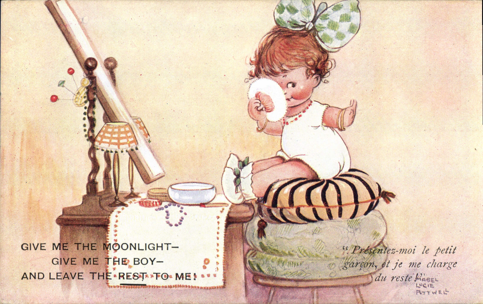 CPA Illustrateur Enfant