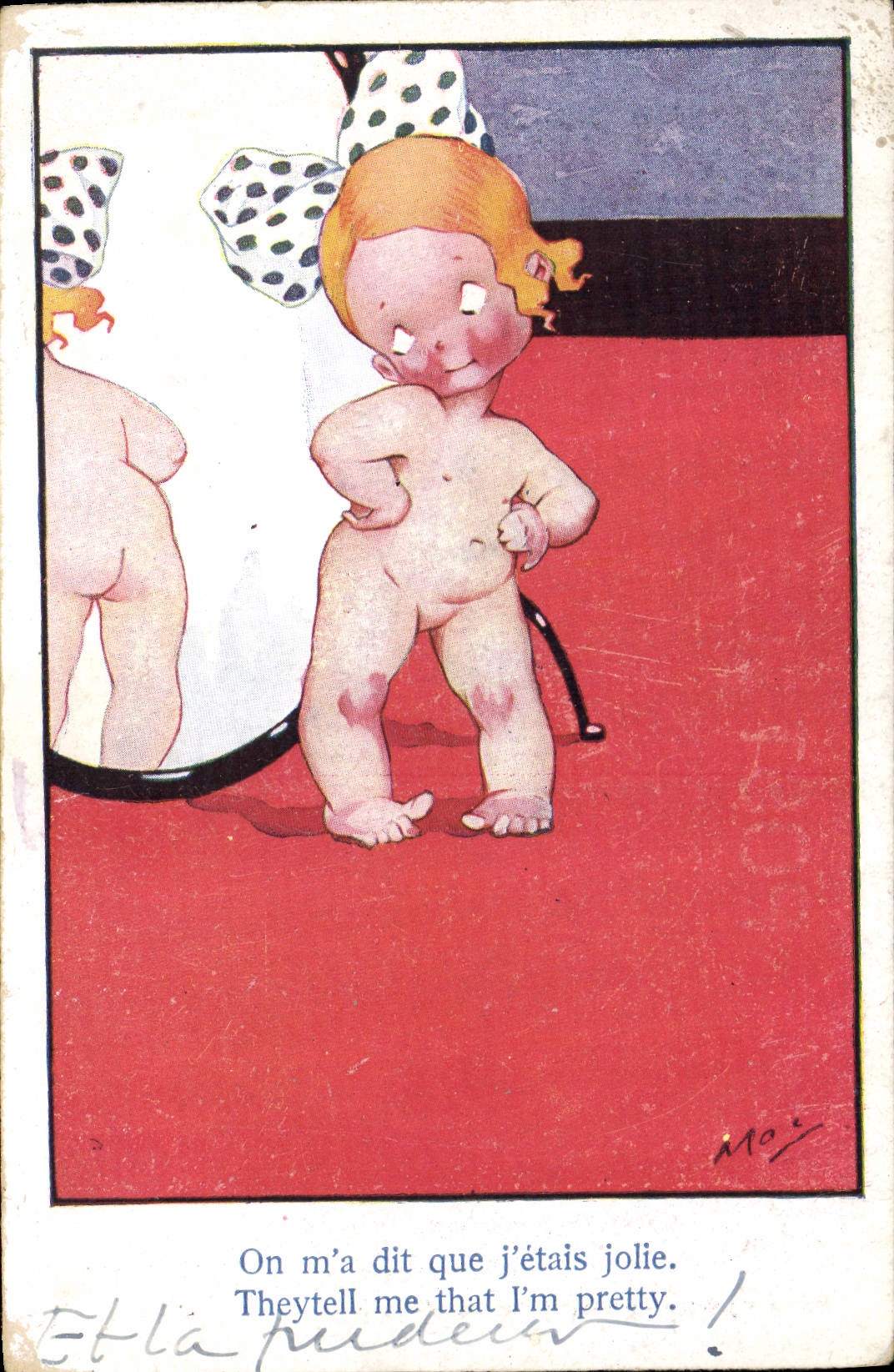 CPA Illustrateur Enfant