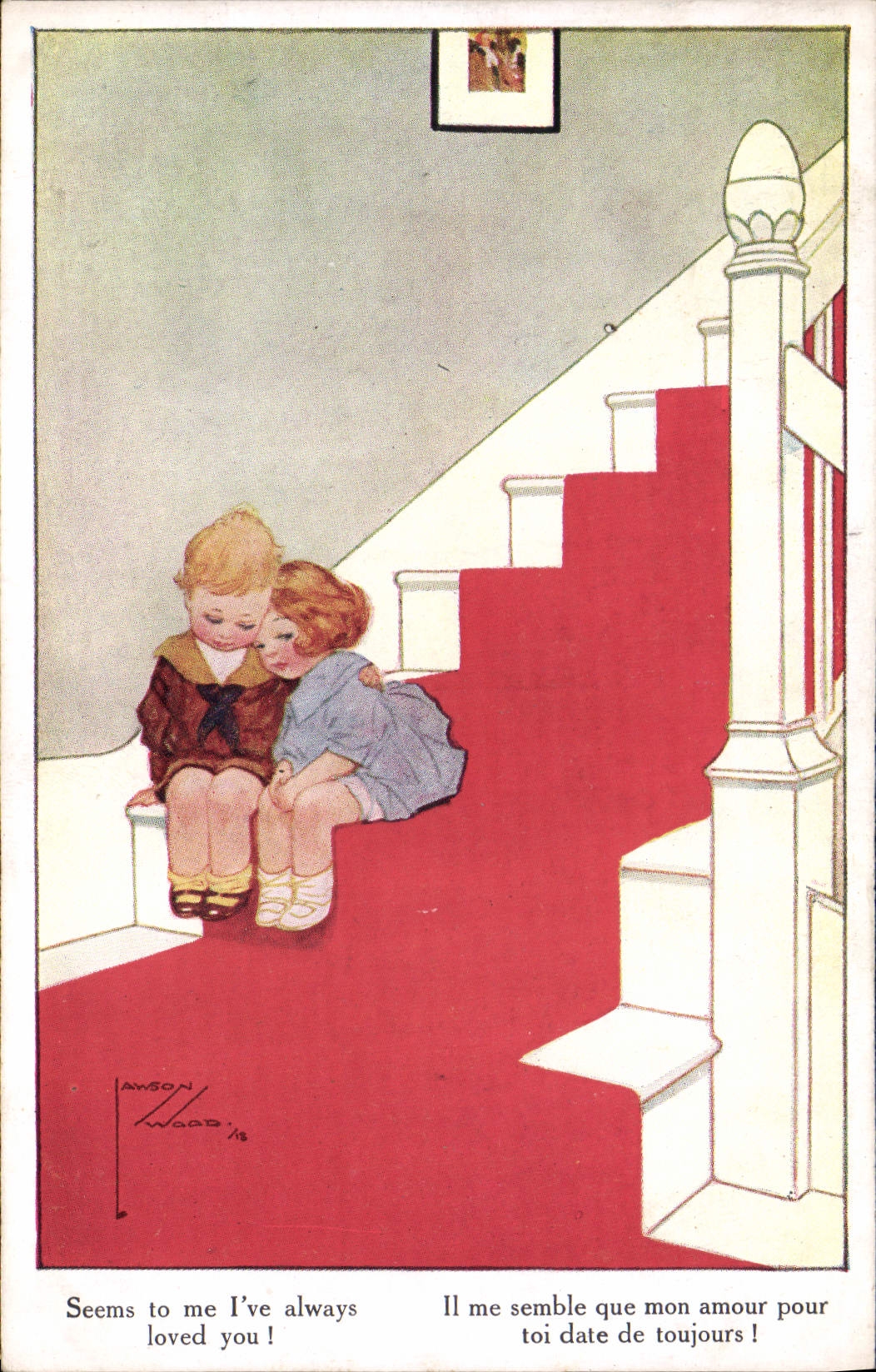 CPA Illustrateur Enfants