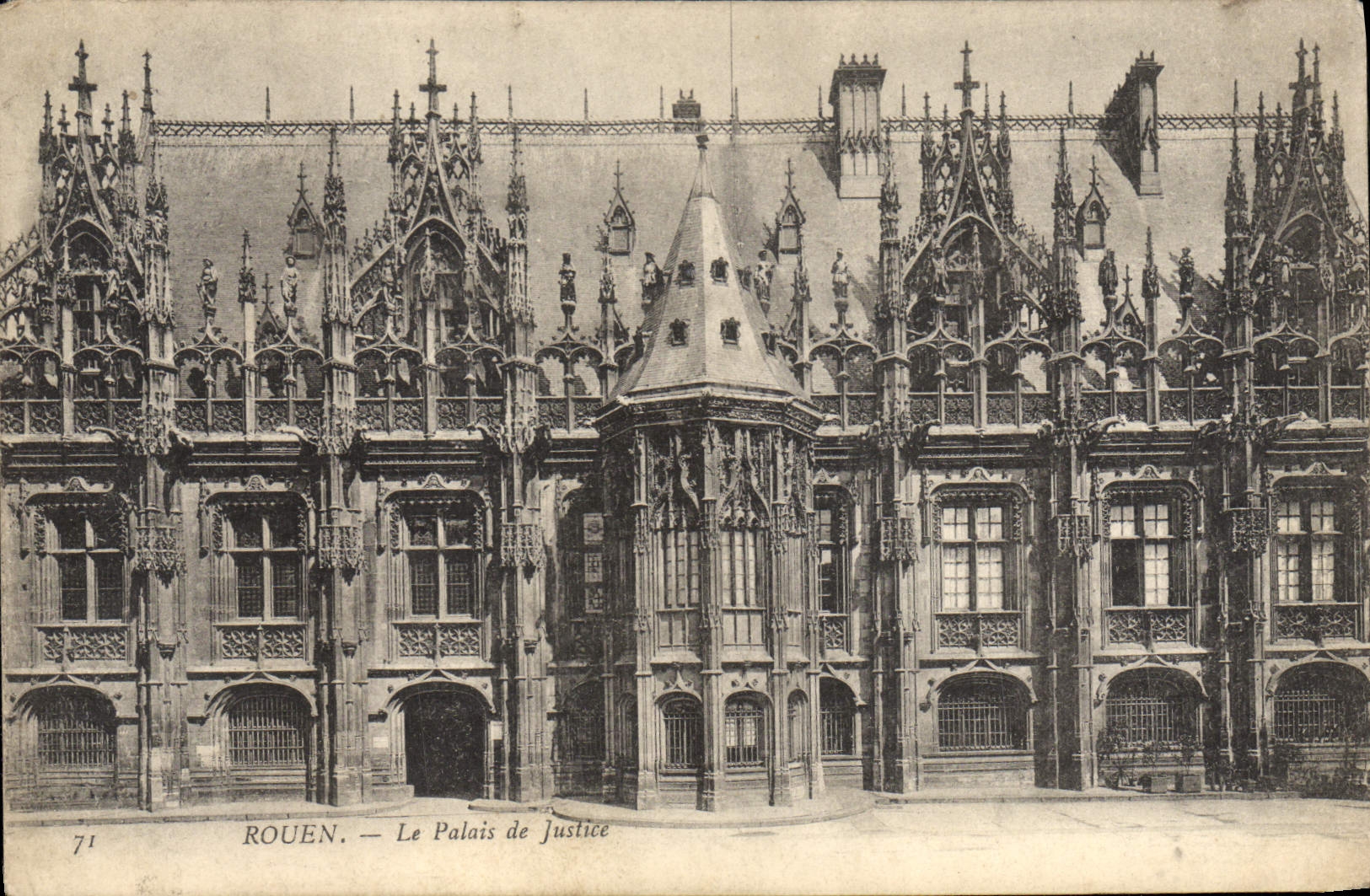 CPA Rouen Le Palais de Justice