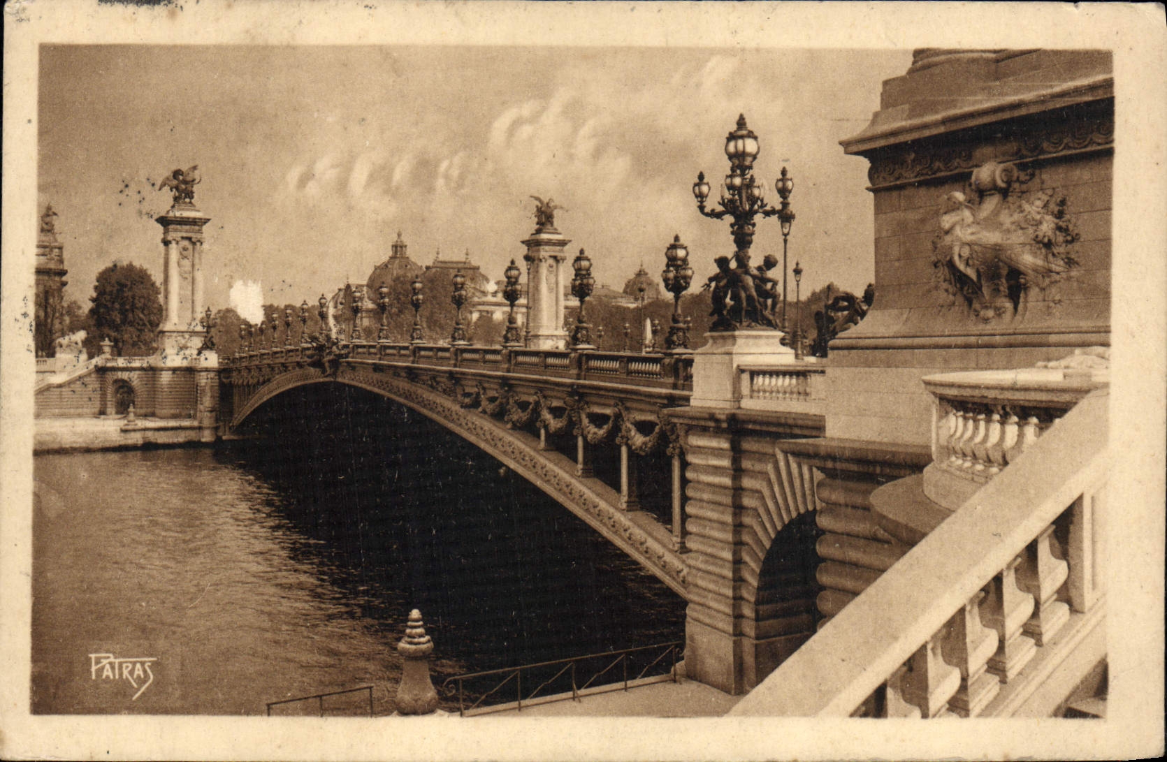 CPA Paris Pont Alexandre III