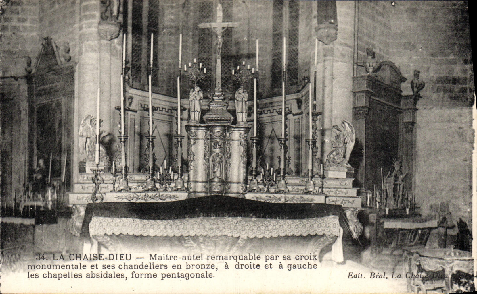 VINTAGE POSTCARD the Chair Main God furnace bridge