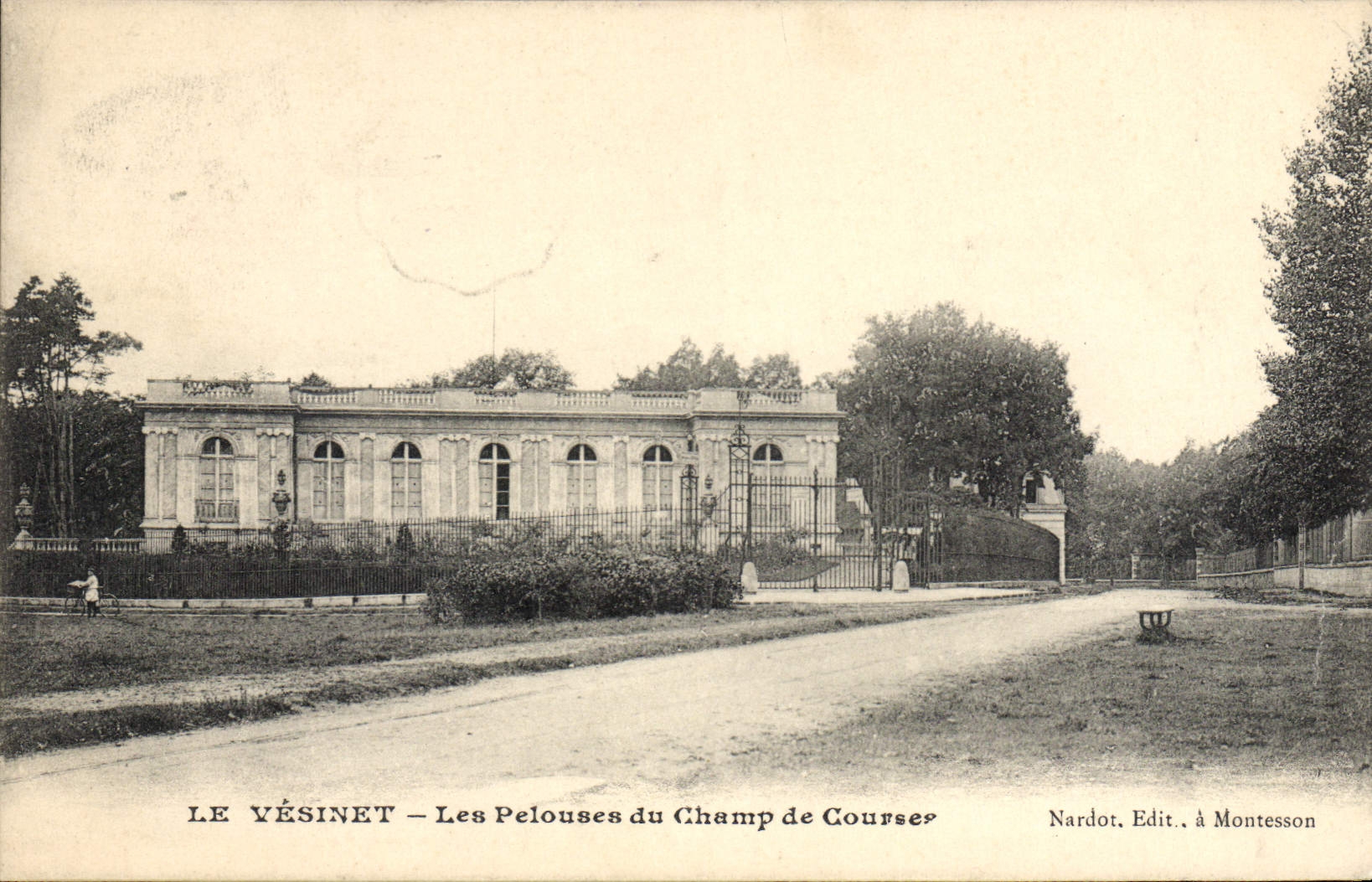 CPA Cheval Equitation Hippisme Le Vesinet Les pelouses du champ de courses