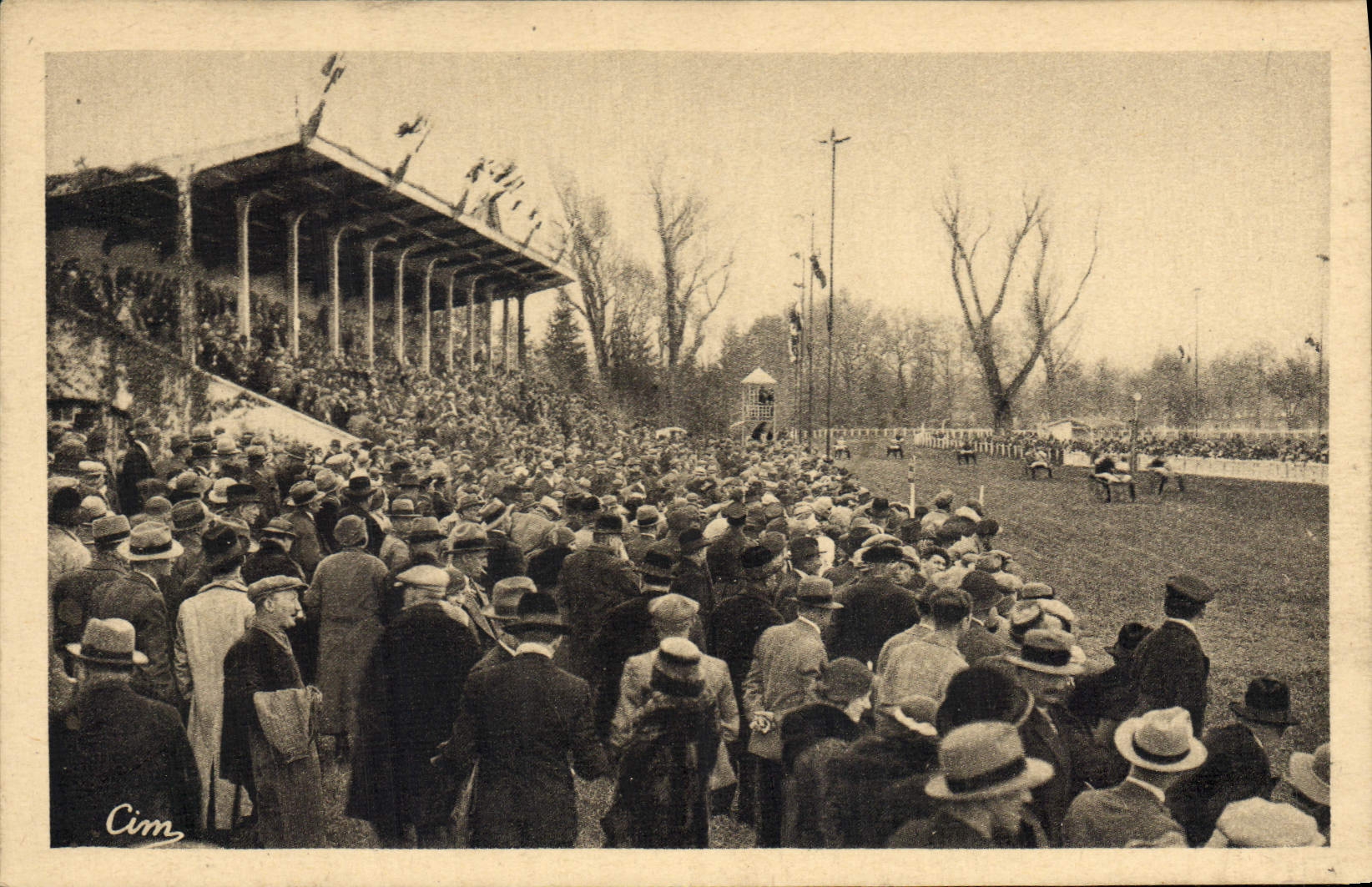 CPA Cheval Equitation Hippisme Vichy Le Champ de courses