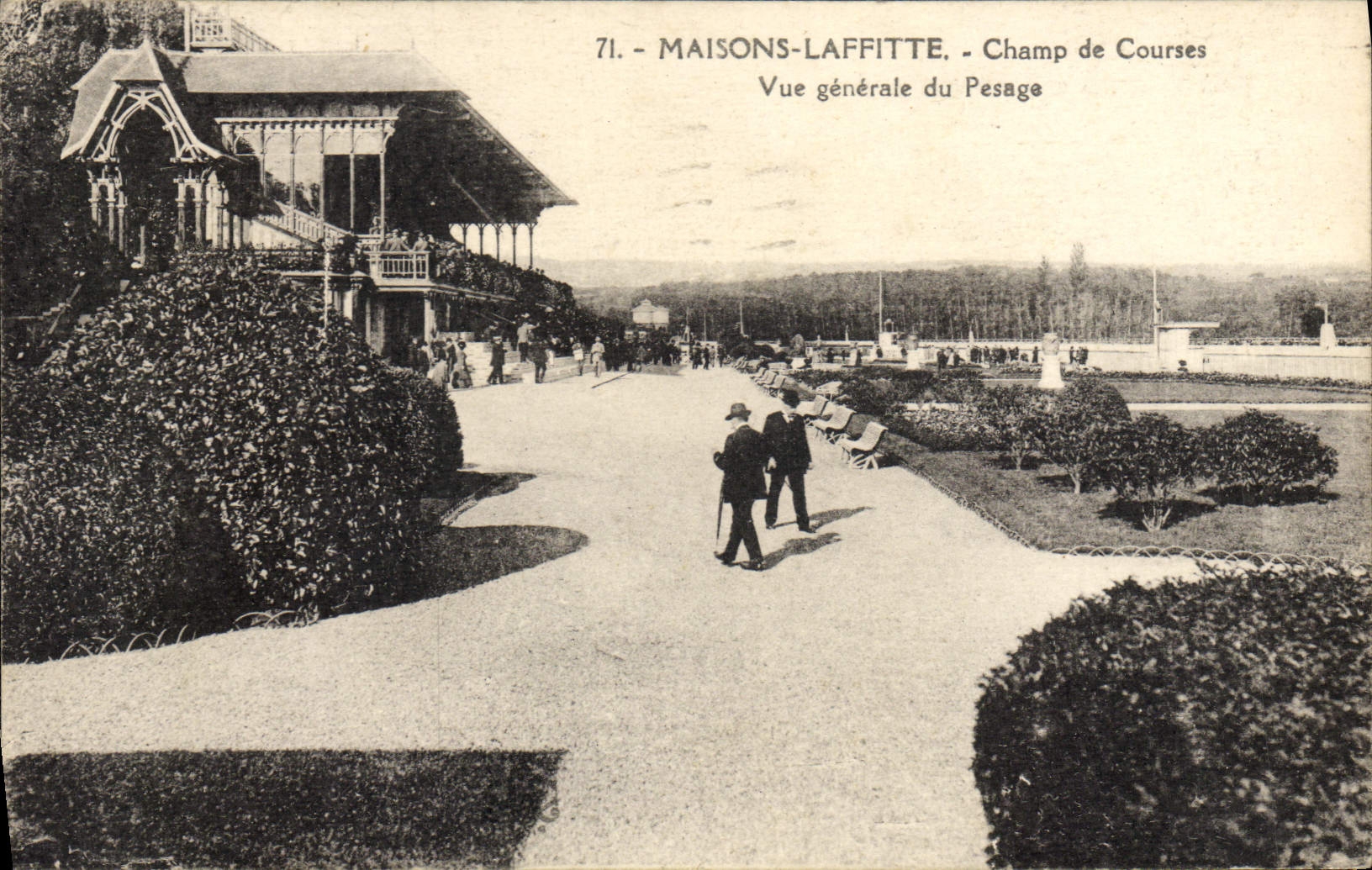 CPA Cheval Equitation Hippisme Deauville Le grand prix Les courses