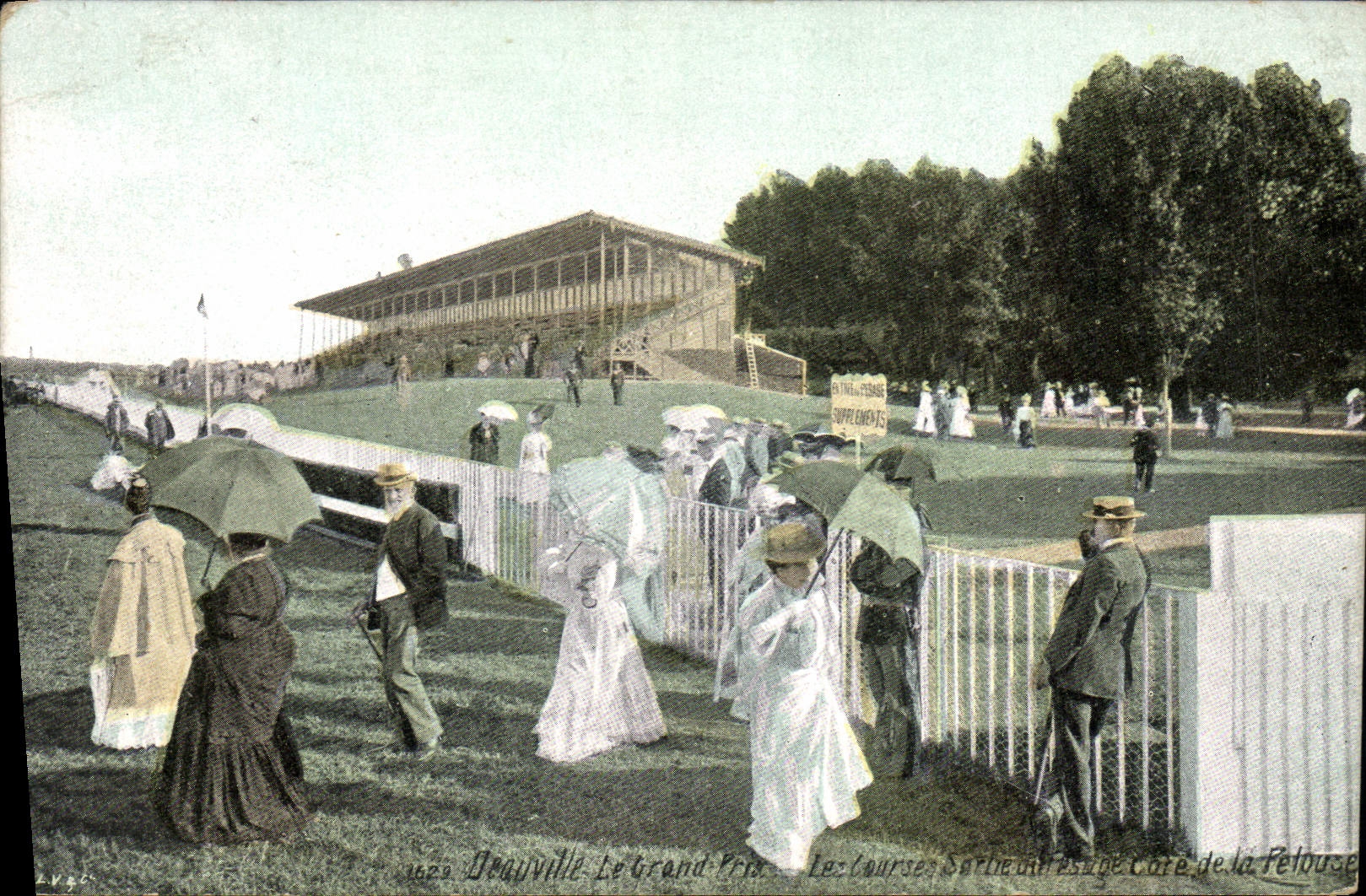 Razas de Hippisme París de la equitación del caballo de la POSTAL de la VENDIMIA de soporte de flor hermoso de Auteuil