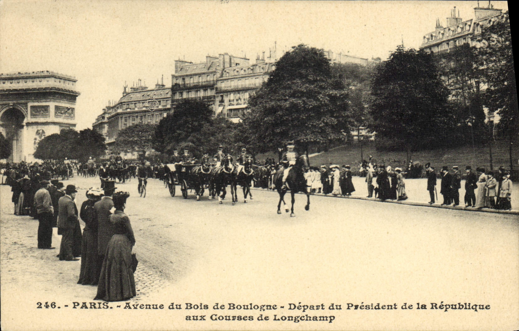 Parque de Hippisme Marsella Borely de la equitación del caballo de la POSTAL de la VENDIMIA el hipódromo