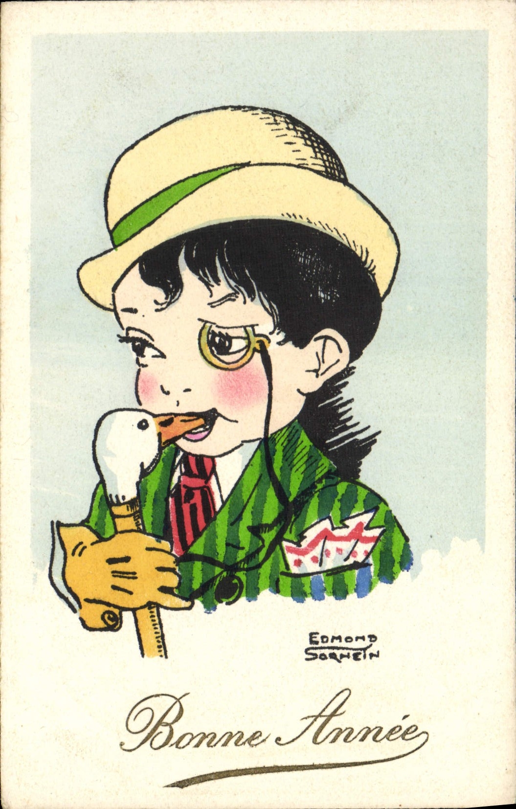 CPA Fantaisie Illustrateur Edmond Sornein Enfant