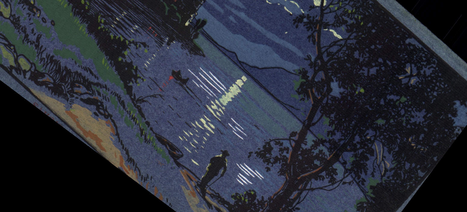 VINTAGE POSTCARD Fantasy Illustrator Savoy Lake of Le Bourget Hautecombe