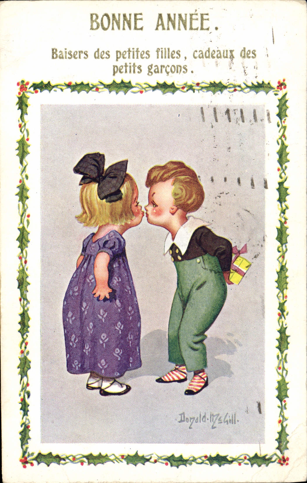 CPA Fantaisie Illustrateur Enfants Donald Mc Gill