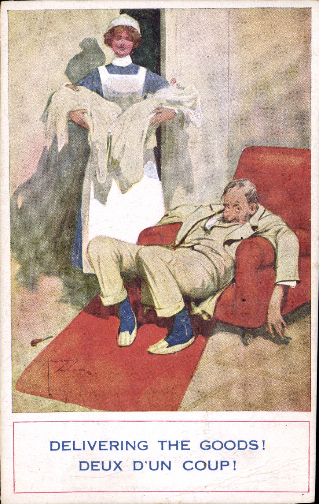 CPA Fantaisie Illustrateur 