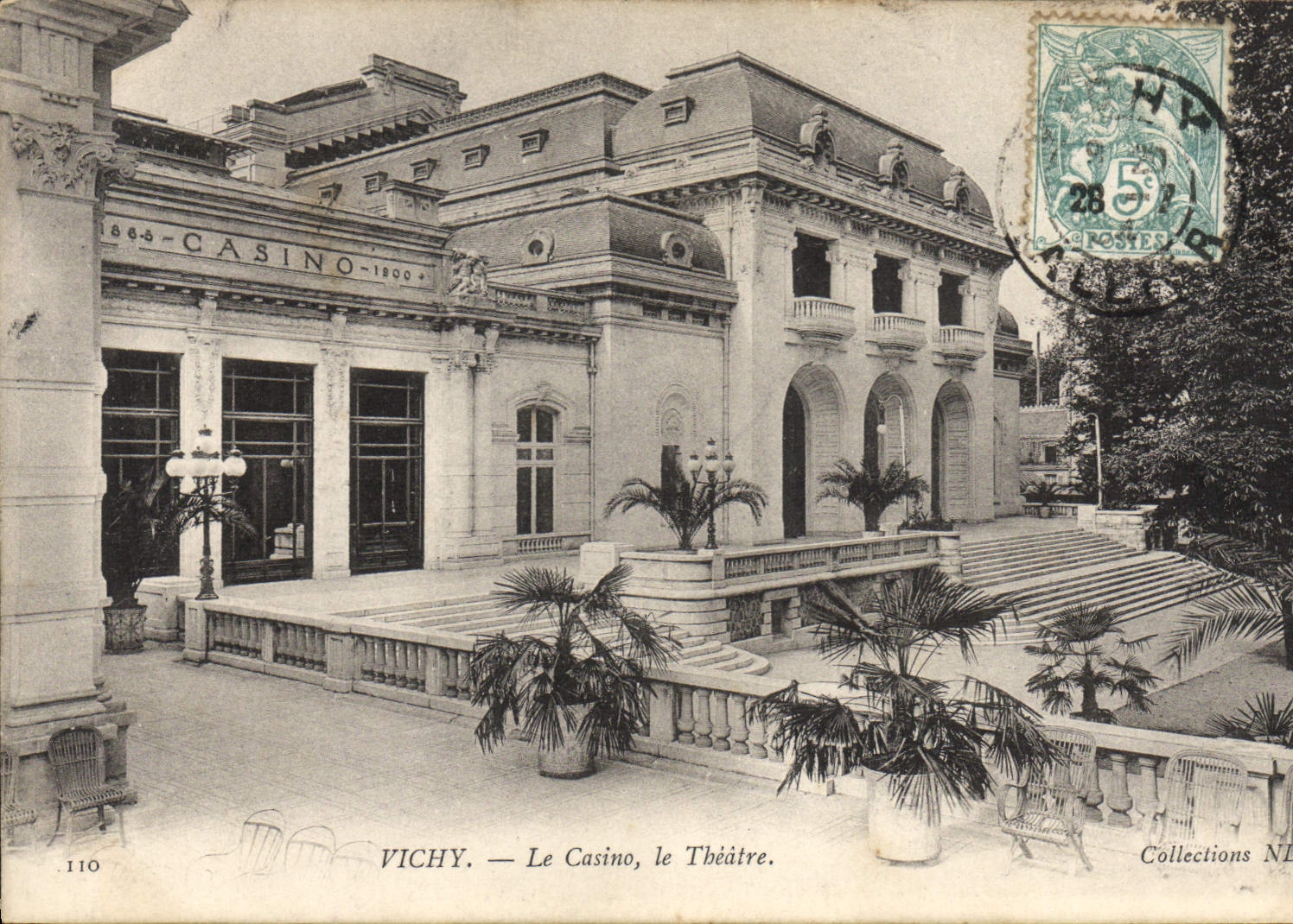 CPA Theatre Le casino Vichy