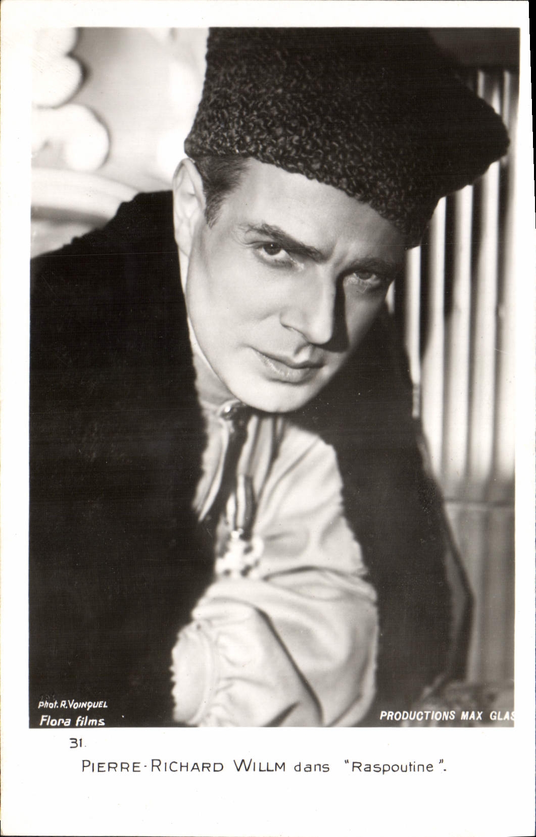 MODERN CARD Cinema Pierre Richard Willm in Raspoutine