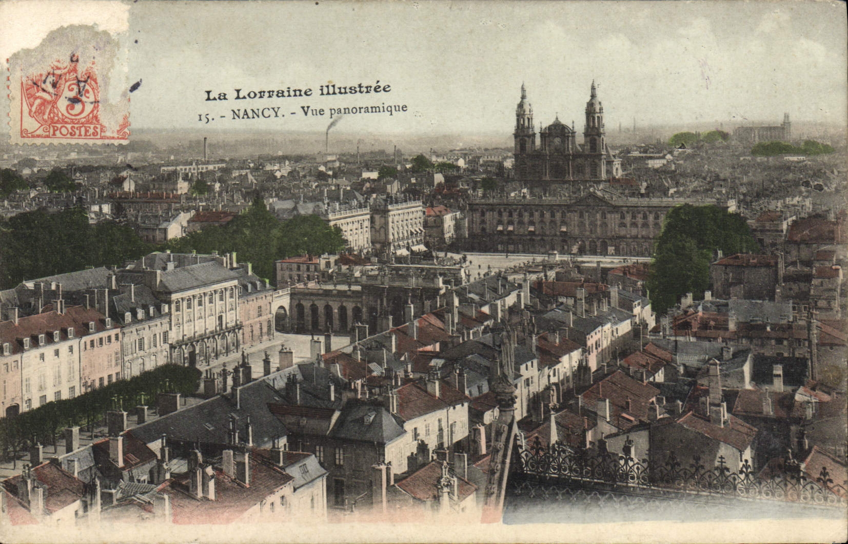 CPA Nancy Vue Panoramique