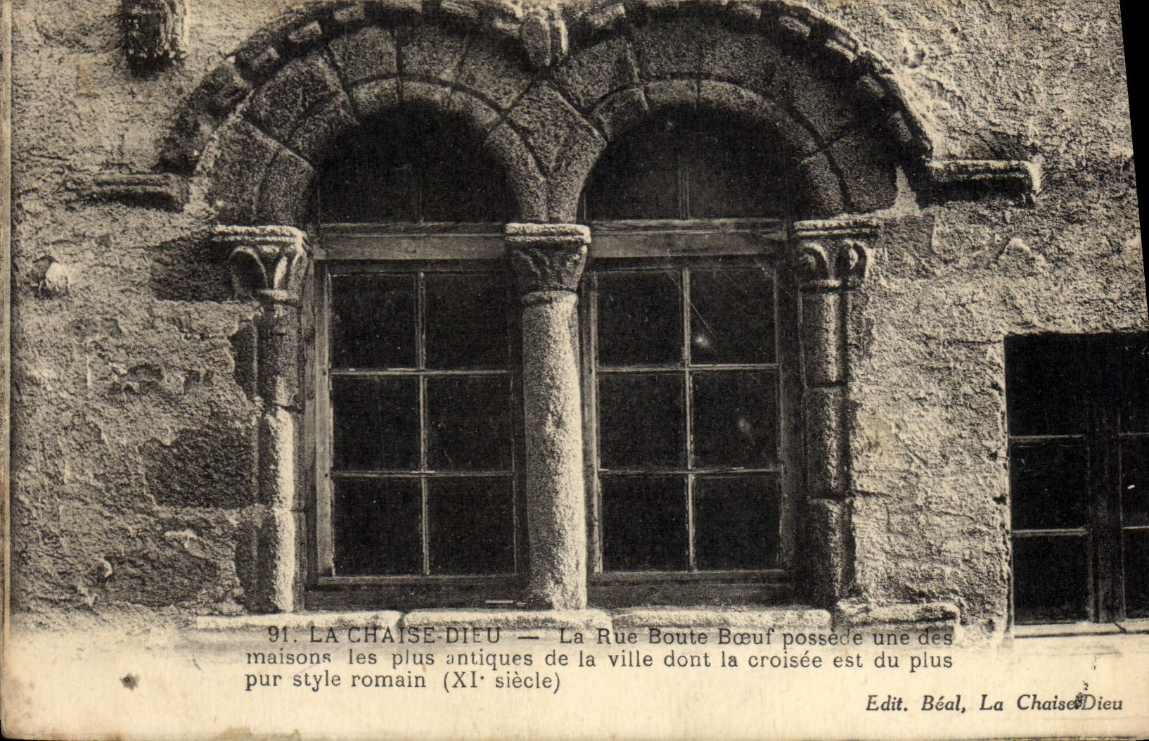 VINTAGE POSTCARD the Chair God the Street Pares Ox