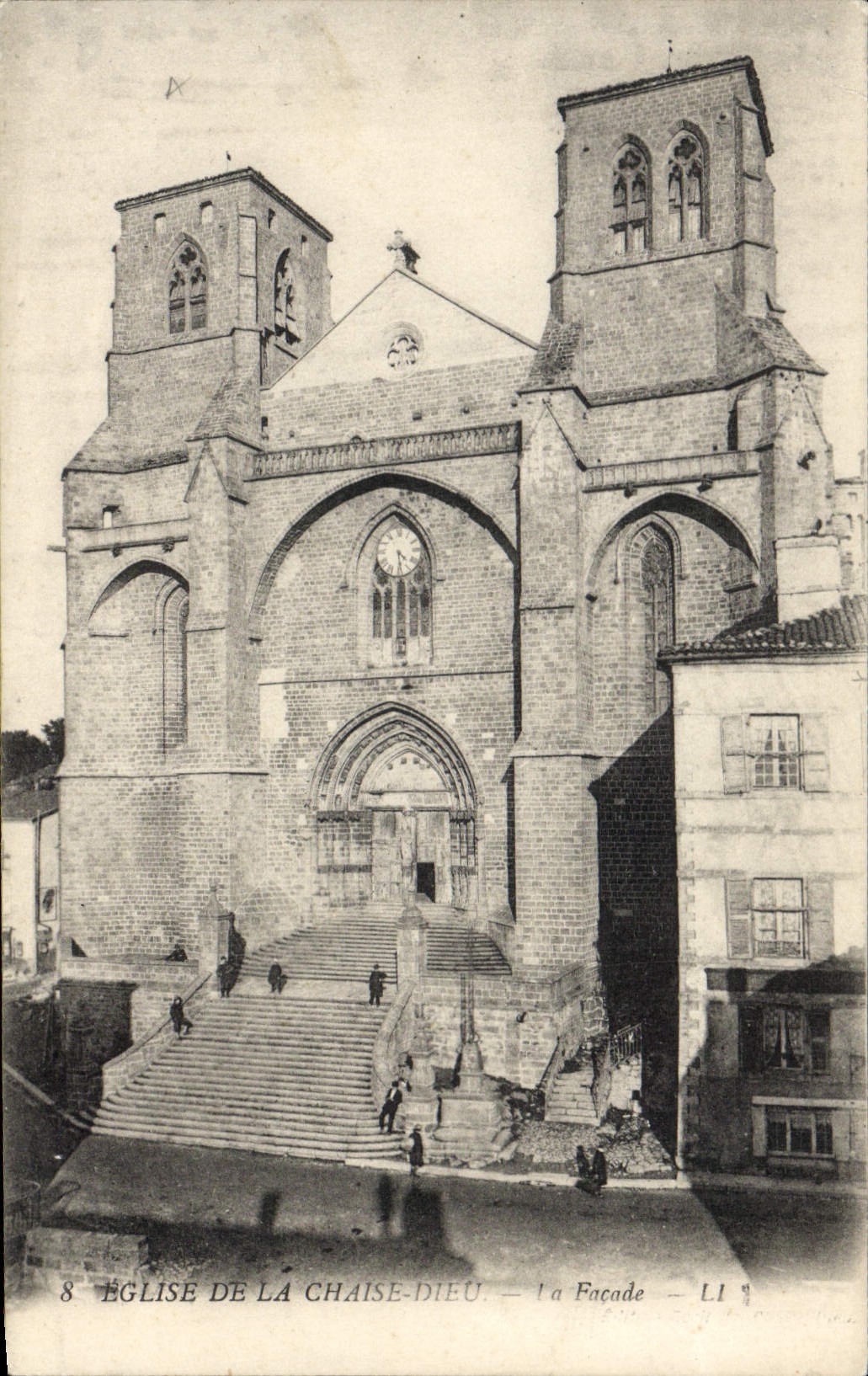 VINTAGE POSTCARD the Chair God Church the frontage