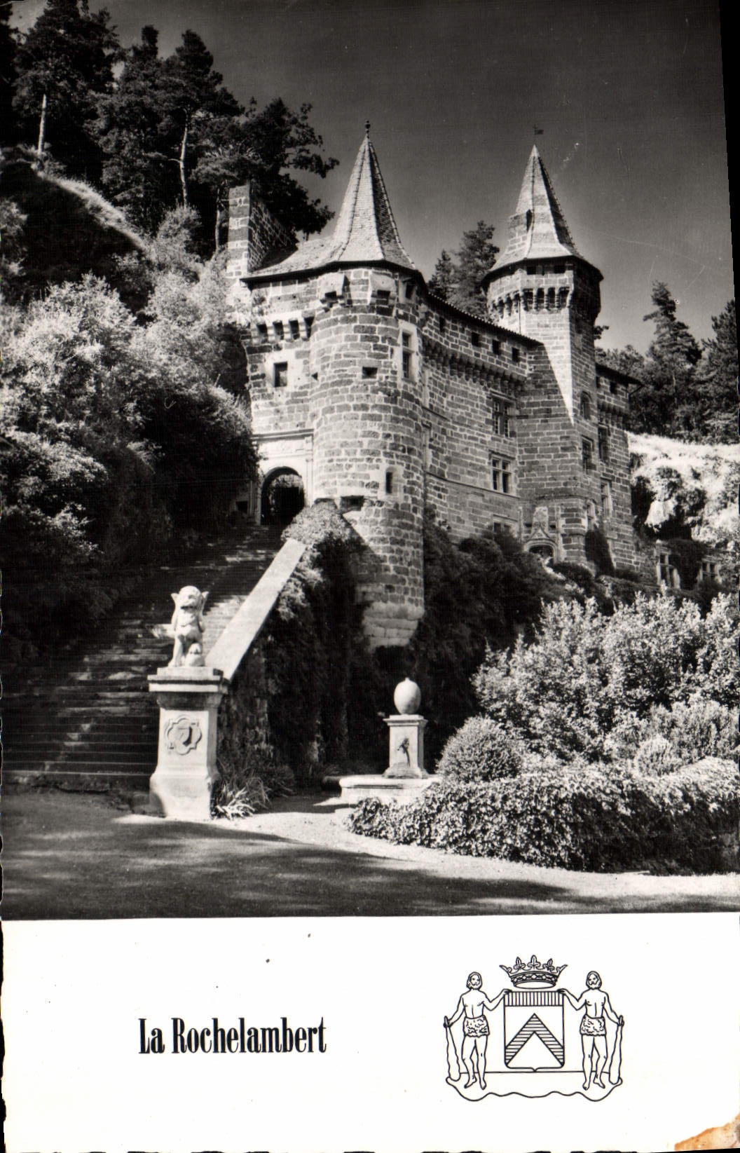 MODERN CARD Castle Of Rochelambert
