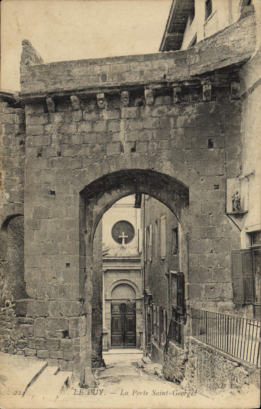 CPA Le Puy La Porte Saint Georges