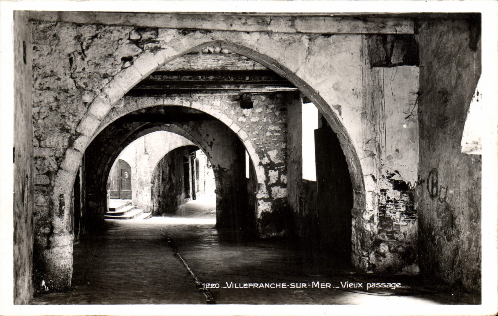 CPA Villefranche Sur Mer Vieux Passage