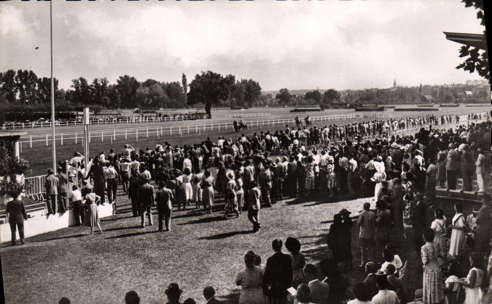 MODERN CARD Horse Horsemanship Hippisme Vichy racecourses