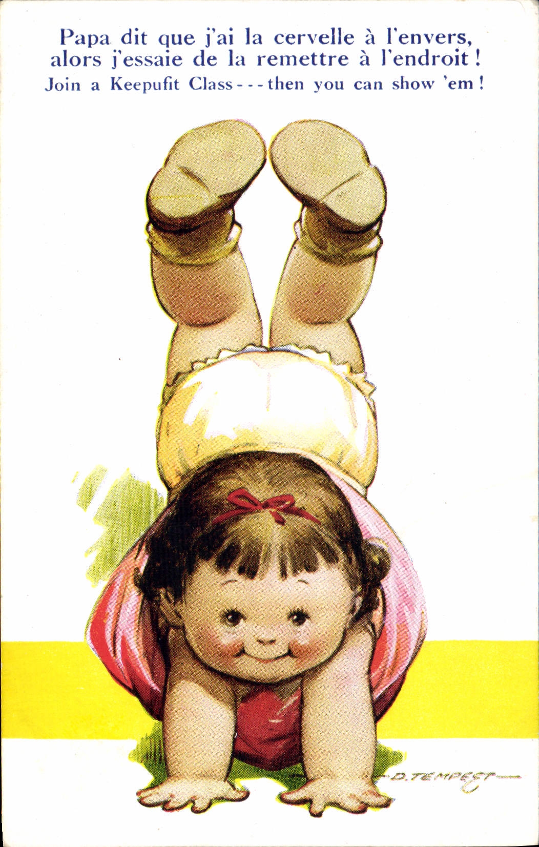 CPA Fantaisie Illustrateur Enfant