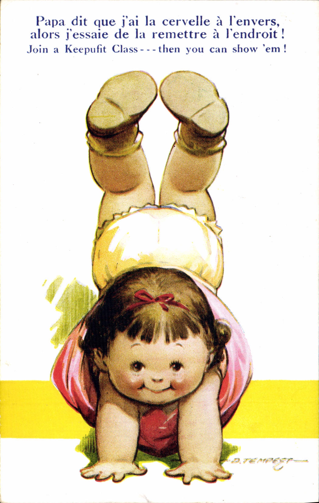 CPA Fantaisie Illustrateur Enfant