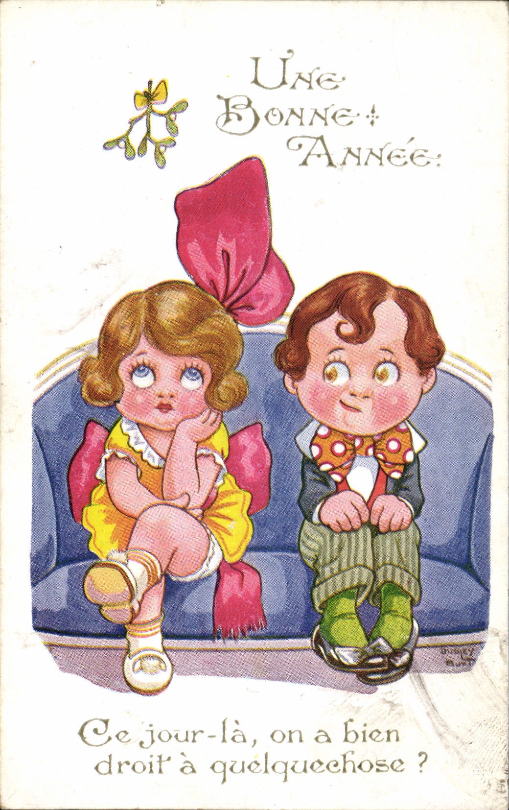 CPA Fantaisie Illustrateur Enfants 