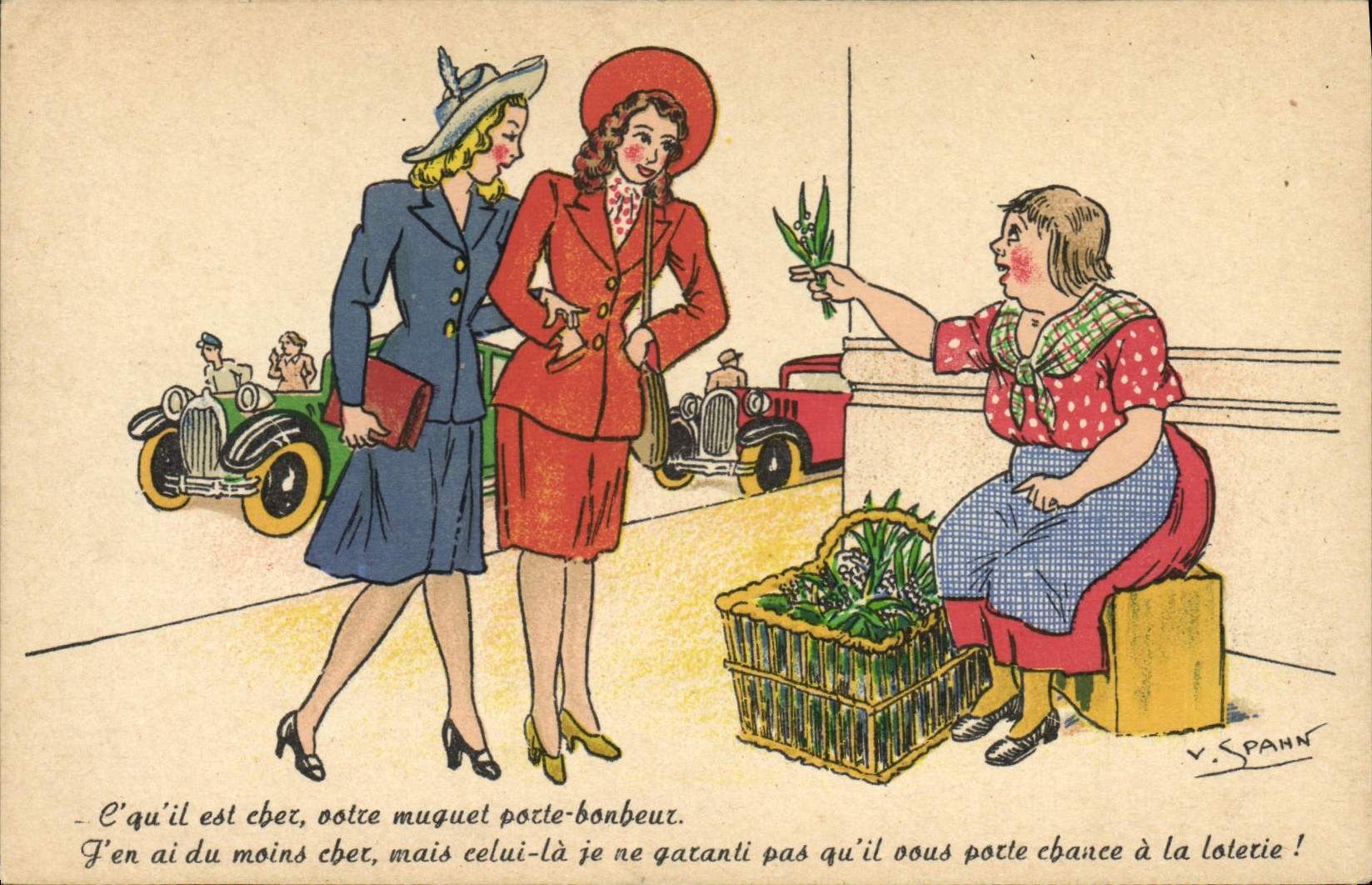 CPA Illustrateur Spahn 