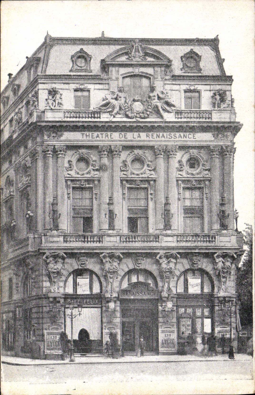 CPA Theatre de la Renaissance Paris 