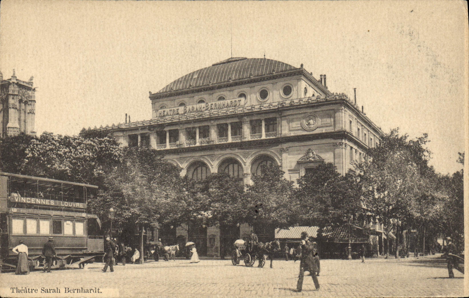 CPA Theatre Sarah Bernhardt Paris Vincennes Louvre