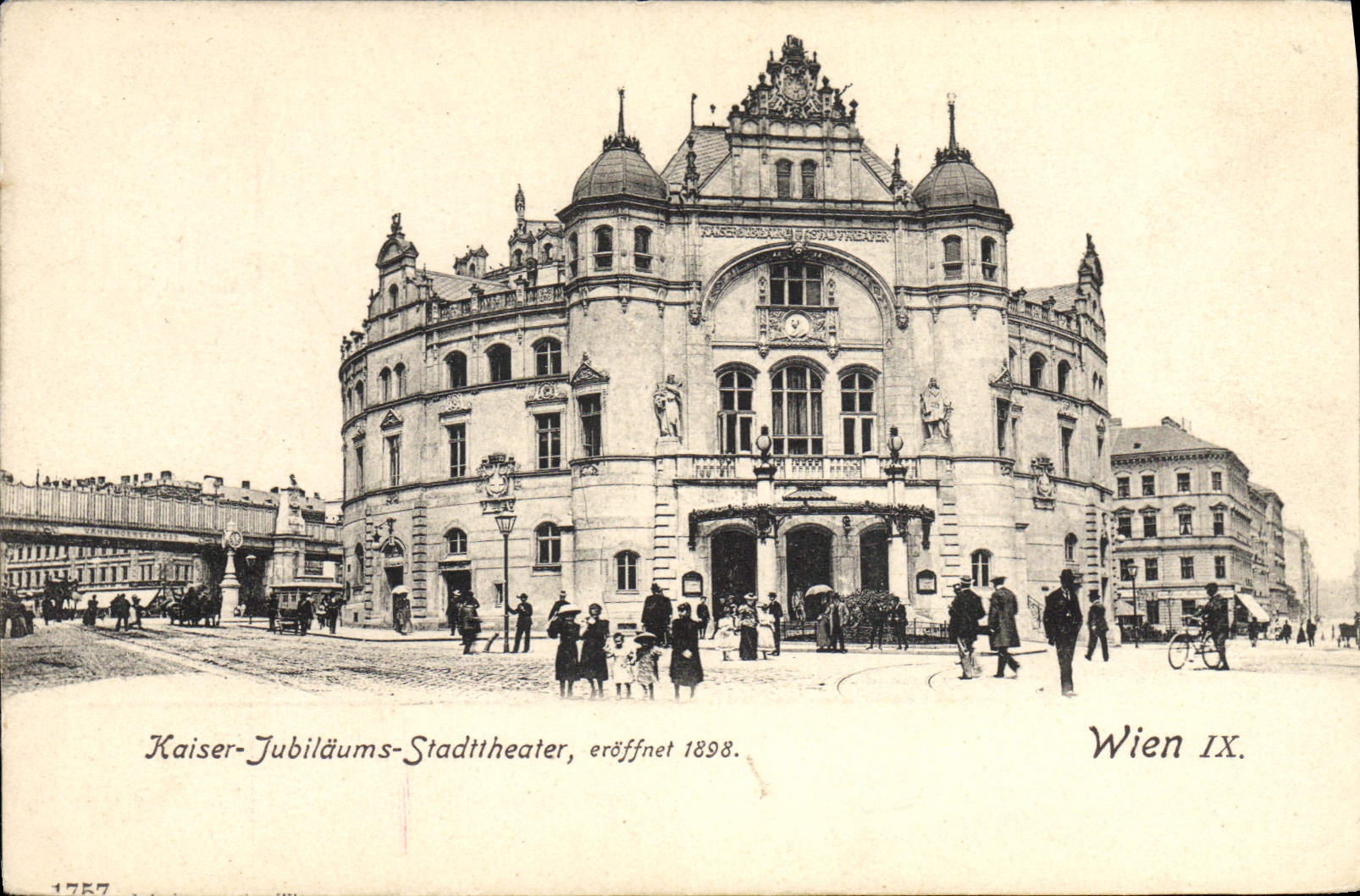 CPA Wien Theatre Kaiser Jubilaums Stadttheater 