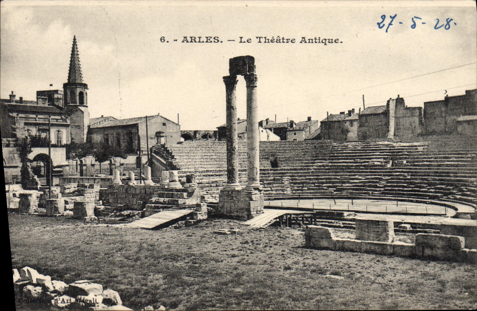CPA Arles Le Theatre antique