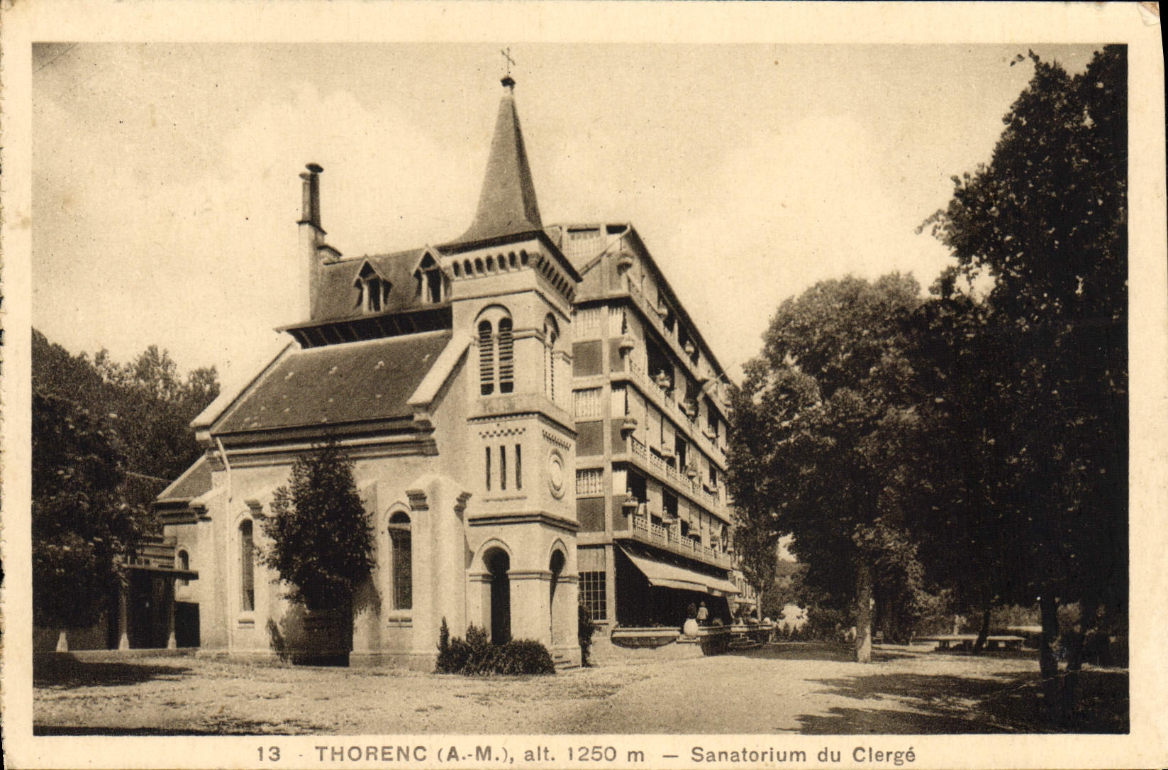 CPA Thorenc Sanatorium Du Clerge