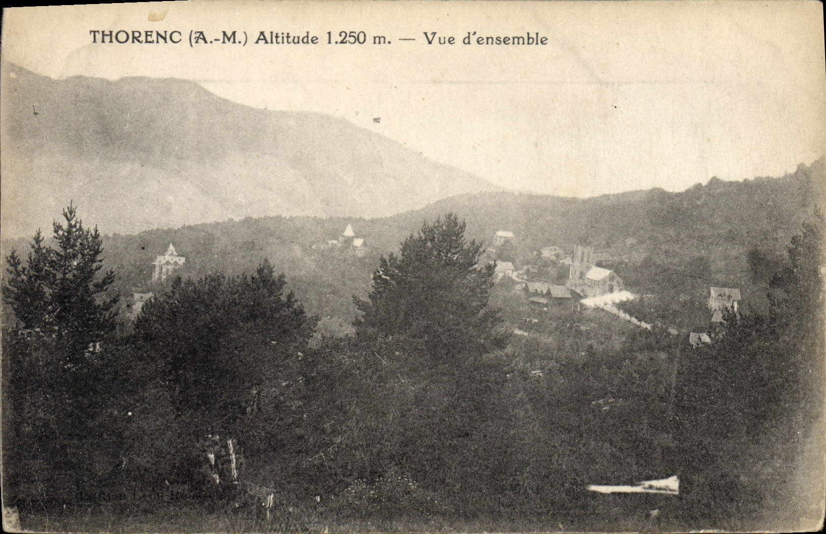 CPA Thorenc Vue D'Ensemble