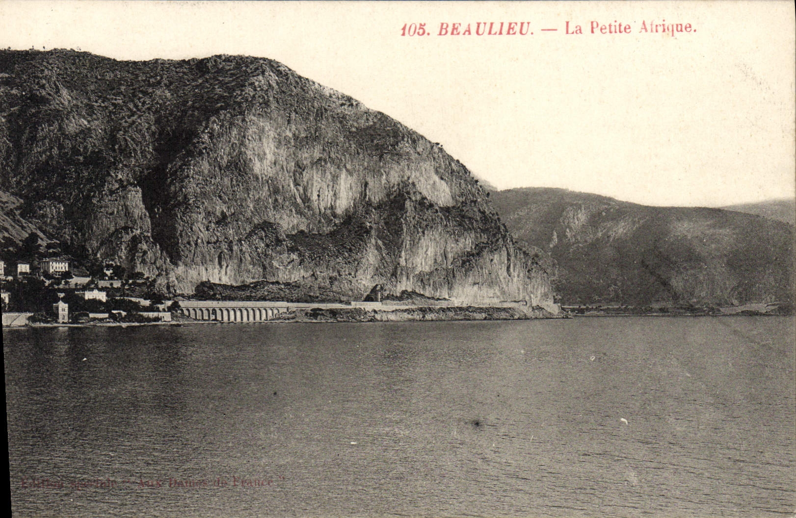 VINTAGE POSTCARD Beaulieu Small Africa