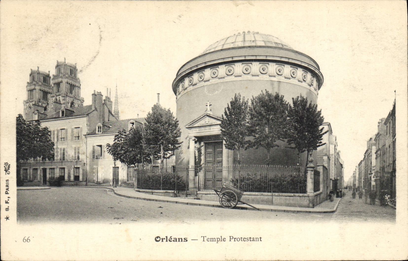 CPA Religion prostestante Orleans Temple protestant
