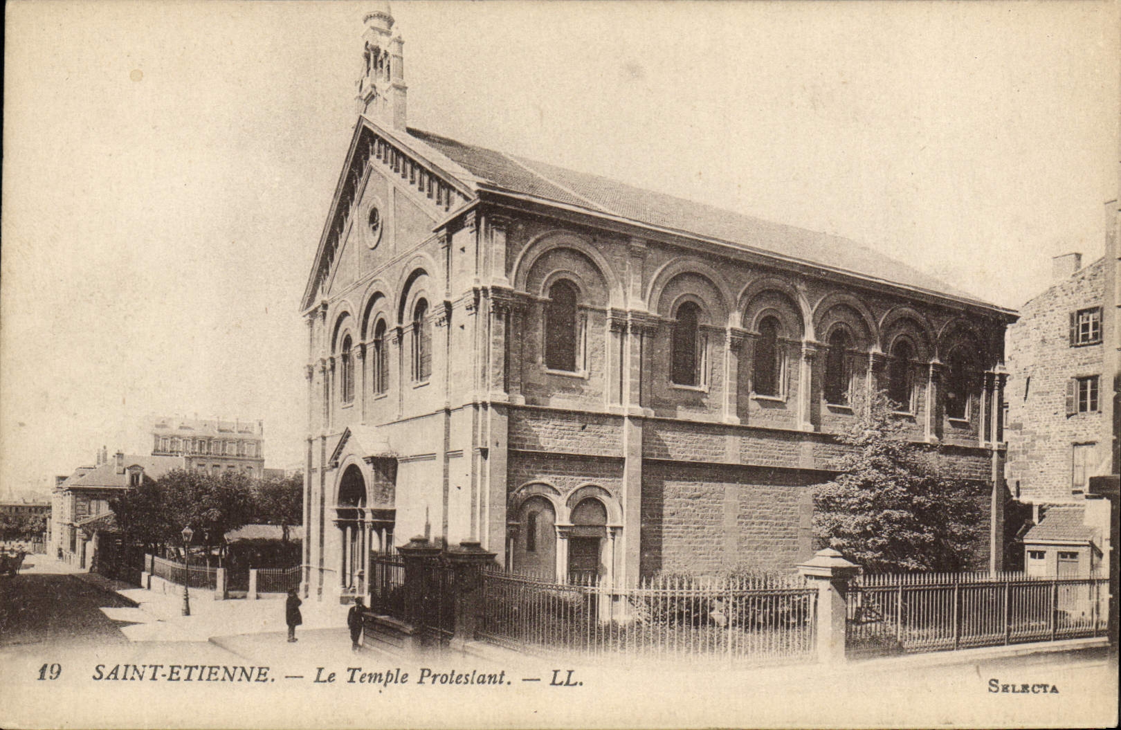 CPA Religion prostestante Saint Etienne Temple protestant