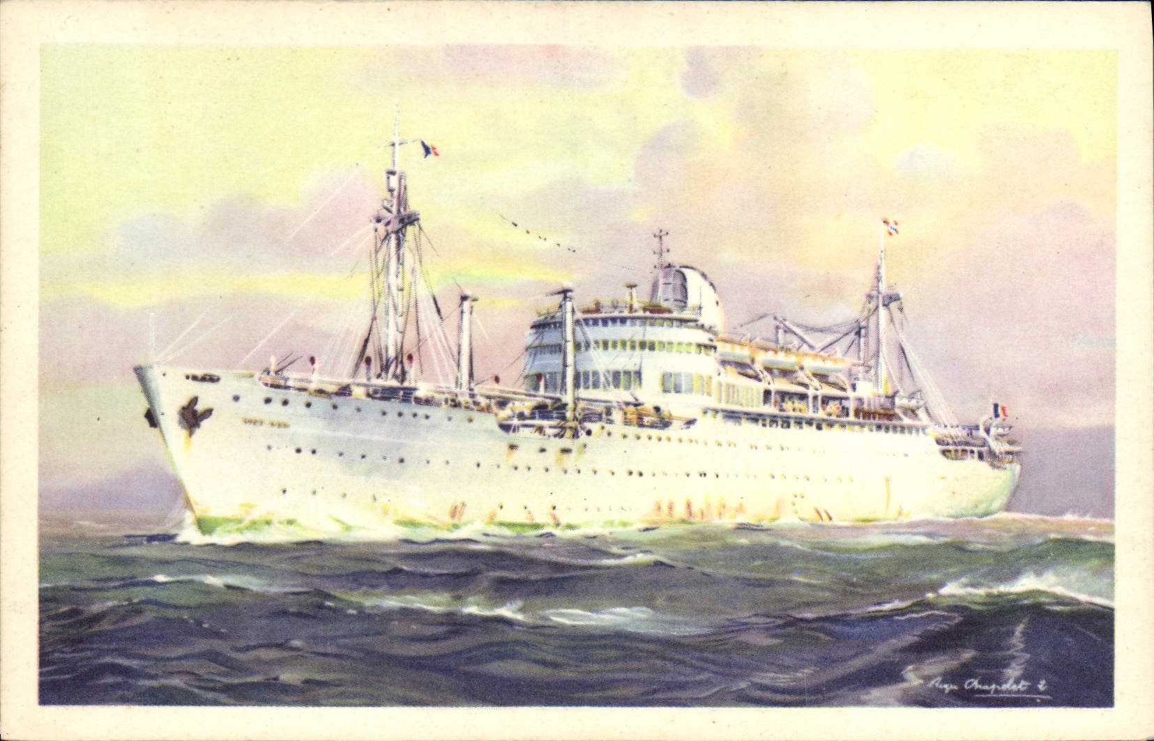 CPA Bateau Paquebot Viet-Nam 